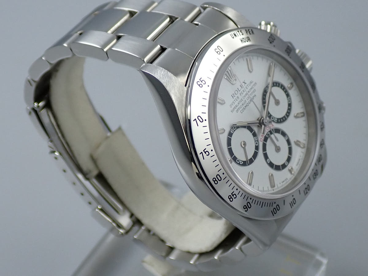 ロレックス デイトナ エルプリメロ Ref.16520 ホワイト文字盤 美品 274WMWZP