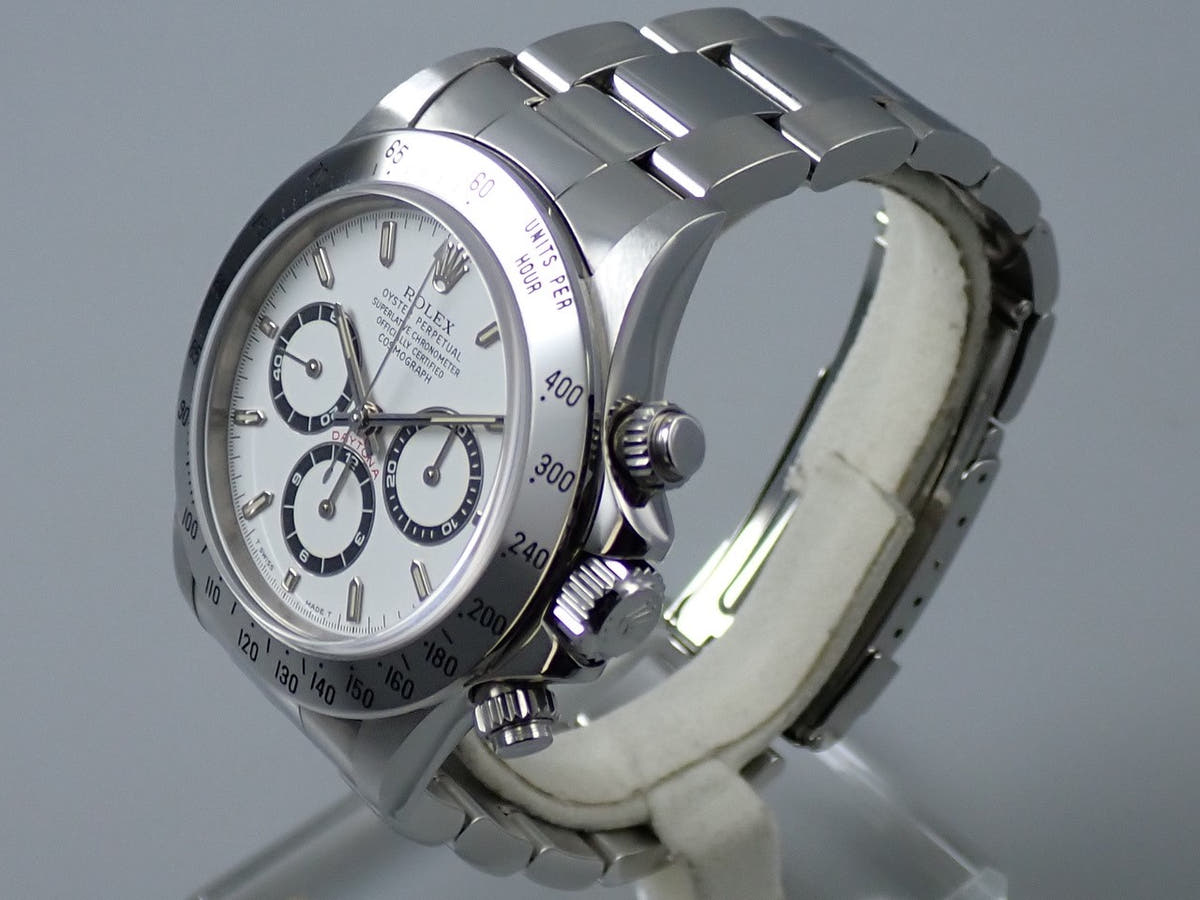 ロレックス デイトナ エルプリメロ Ref.16520 ホワイト文字盤 美品 274WMWZP