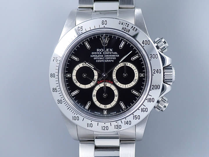 ロレックス デイトナ エルプリメロ Ref.16520 ステンレススチール ブラック文字盤