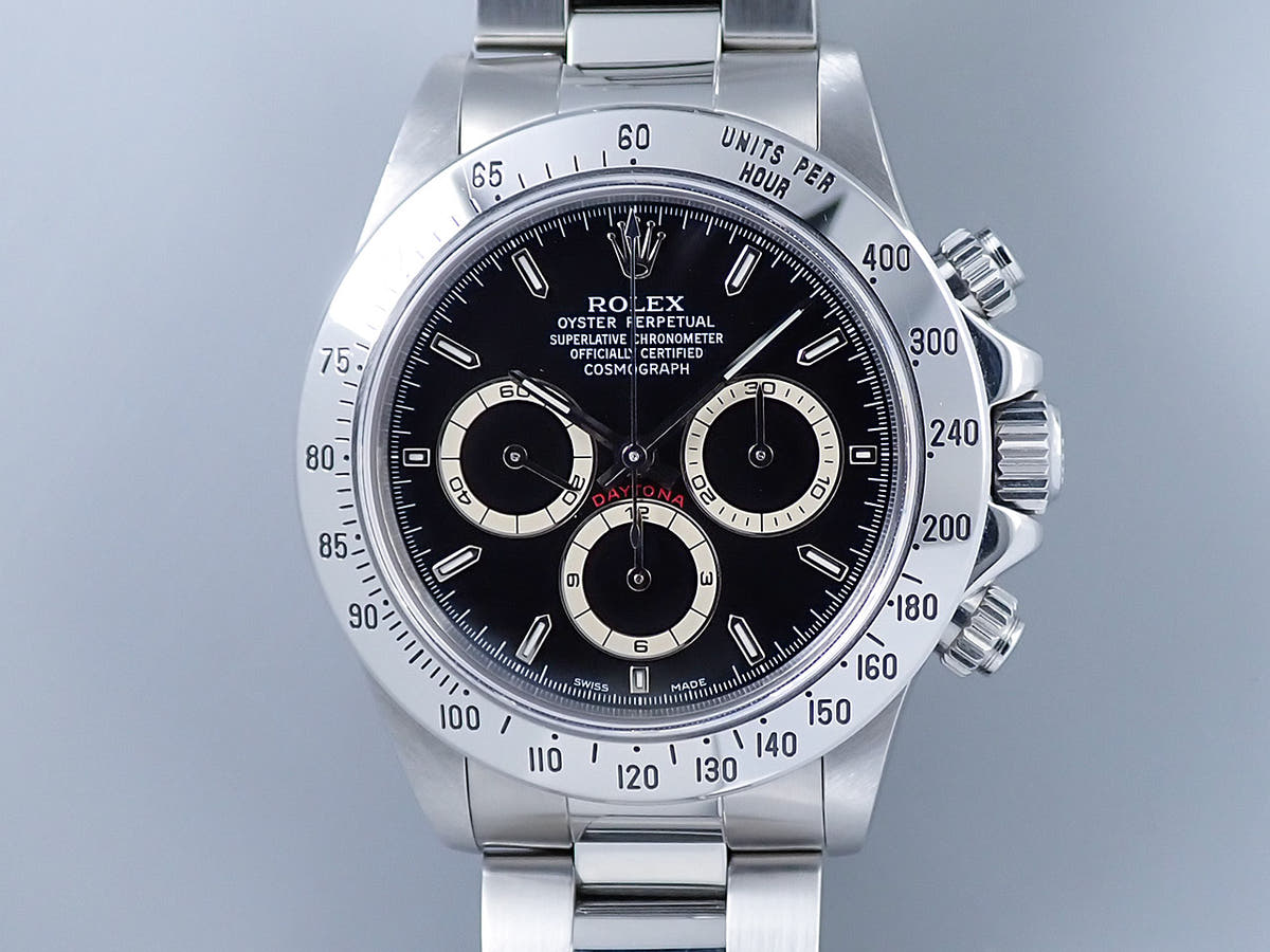ロレックス デイトナ エルプリメロ Ref.16520 ブラック文字盤 中古 C6249484