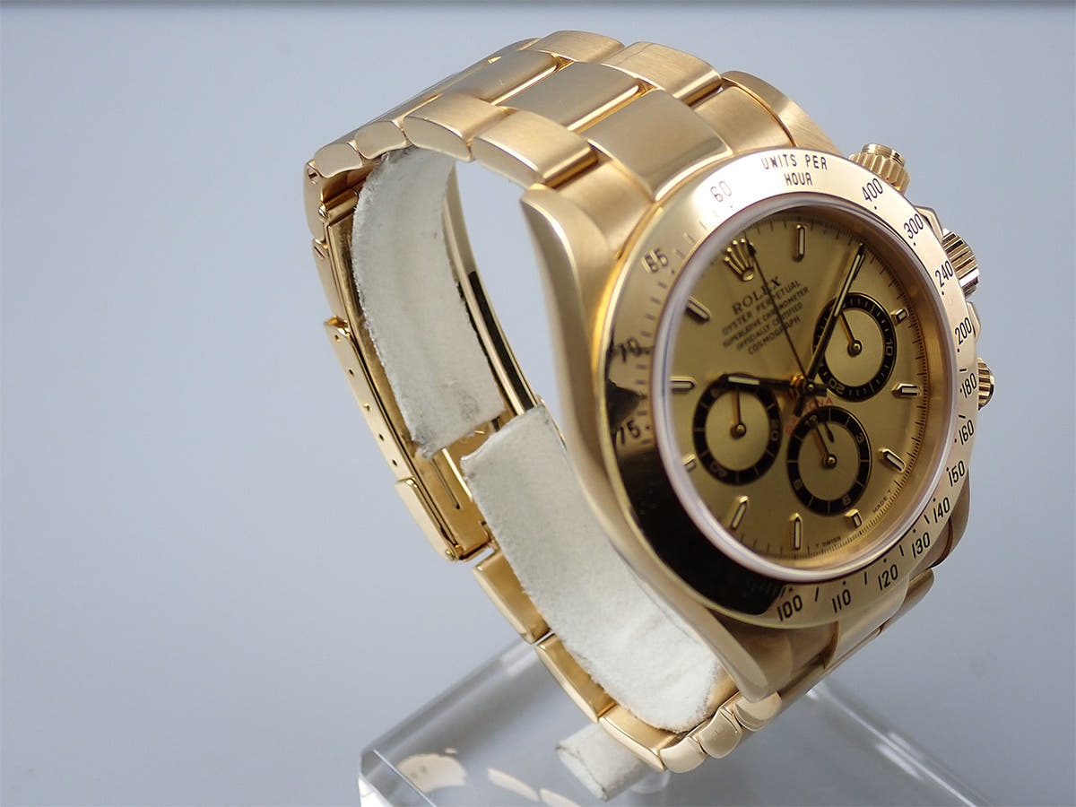 ロレックス デイトナ エルプリメロ Ref.16528 シャンパン文字盤 中古 A8Y20935