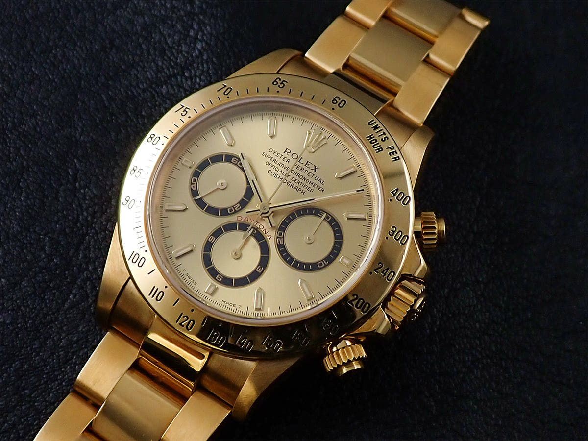 ロレックス デイトナ エルプリメロ Ref.16528 シャンパン文字盤 中古 A8Y20935