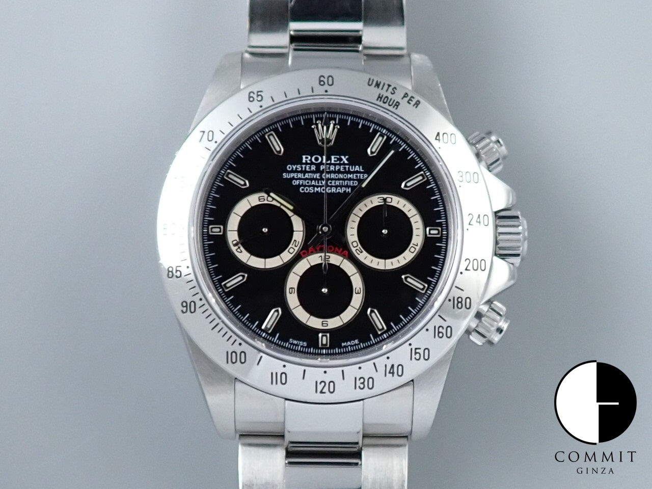 ロレックス デイトナ エルプリメロ Ref.16520 ステンレススチール ブラック文字盤 中古 162933S1