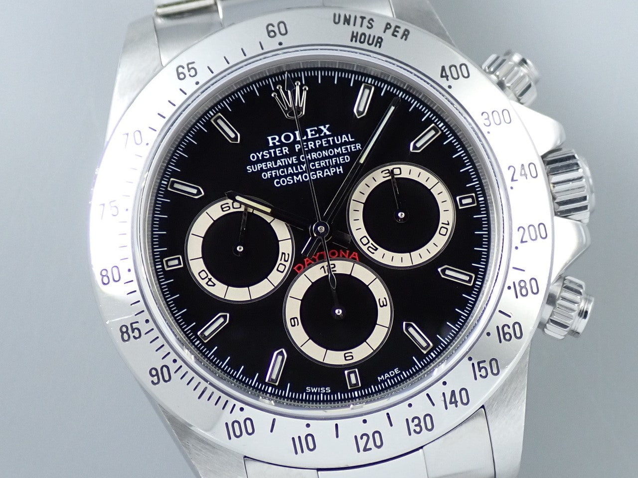 ロレックス デイトナ エルプリメロ Ref.16520 ステンレススチール ブラック文字盤 中古 162933S1