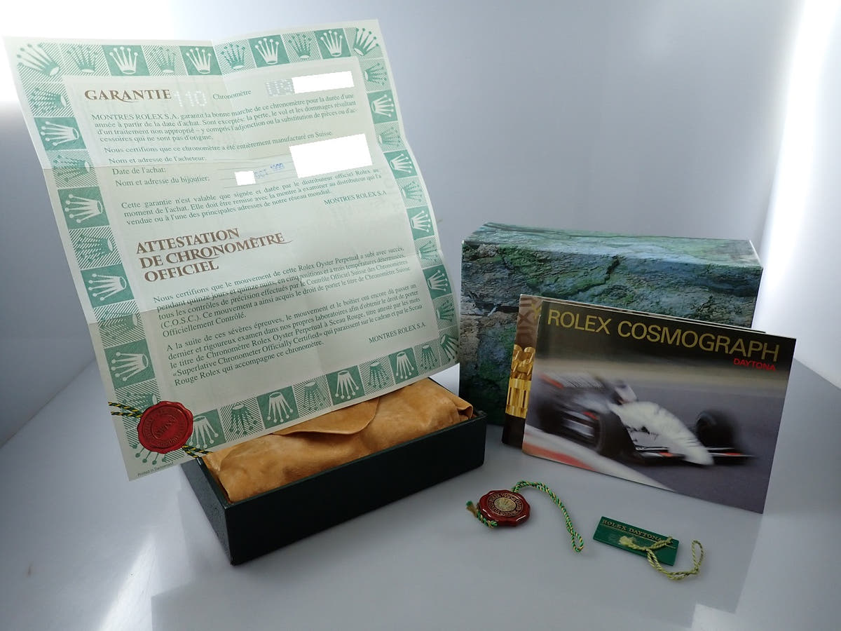 Rolex Daytona El Primero Ref.16520 SS Black Dial