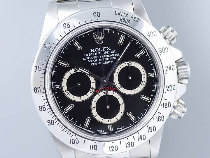 ロレックス デイトナ エルプリメロ Ref.16520 ステンレススチール ブラック文字盤