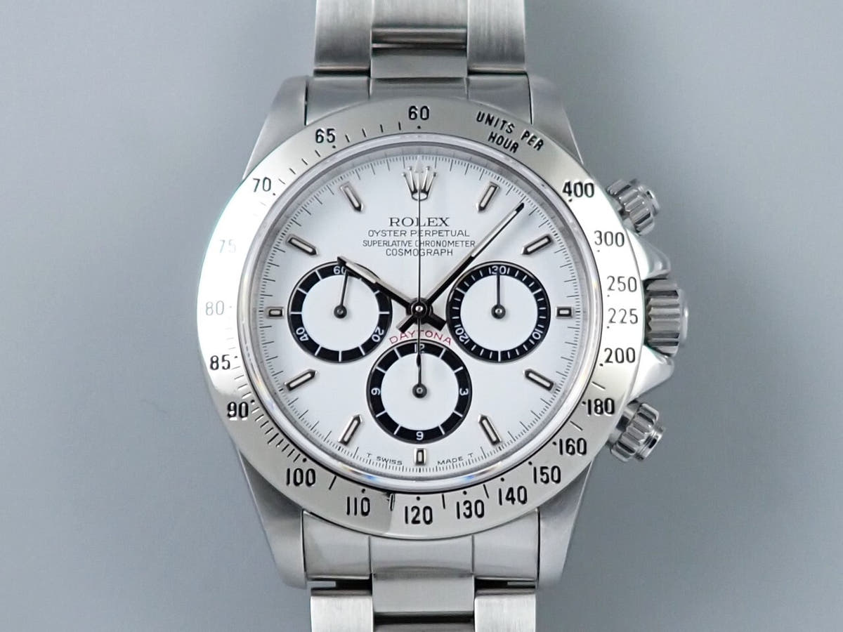 ロレックス デイトナ エルプリメロ Ref.16520 ホワイト文字盤 美中古 RF560H4Z