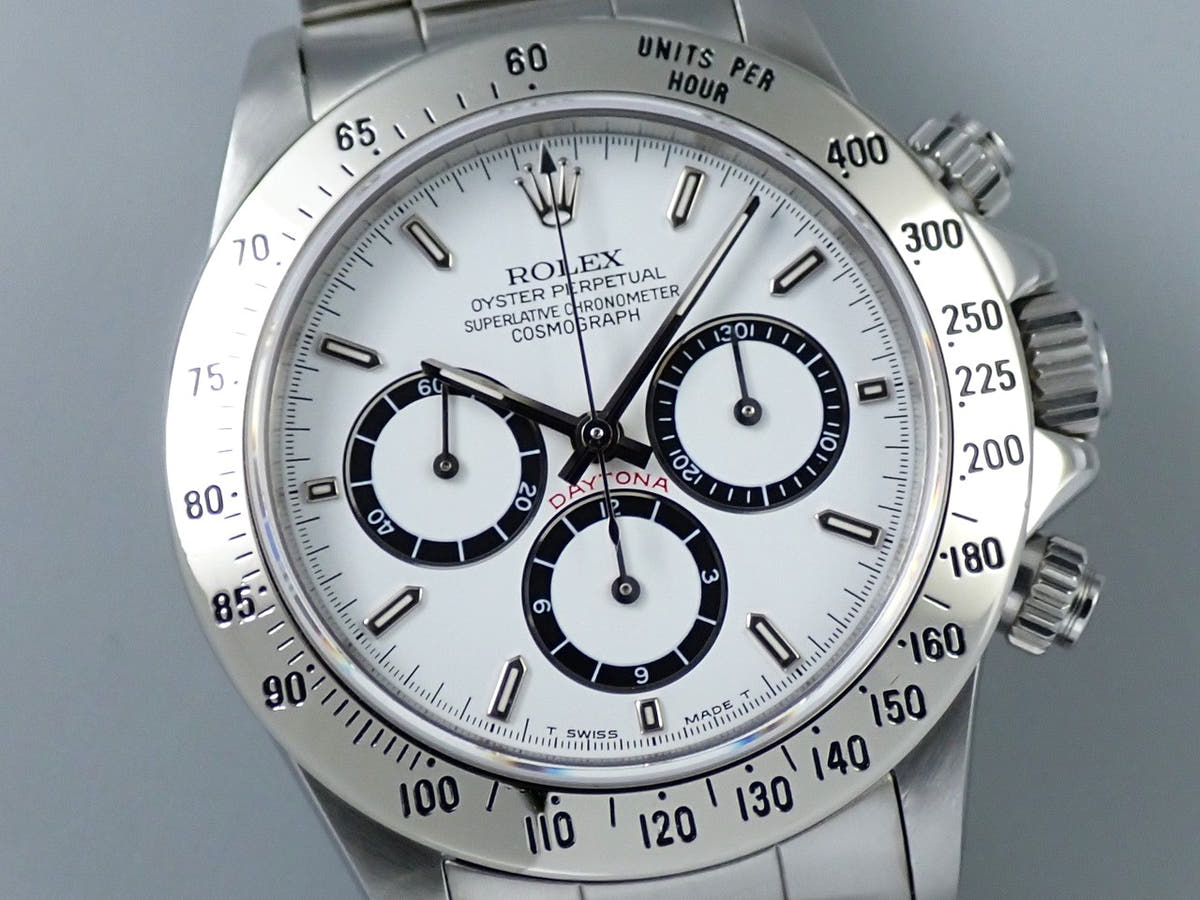 ロレックス デイトナ エルプリメロ Ref.16520 ホワイト文字盤 美中古 RF560H4Z