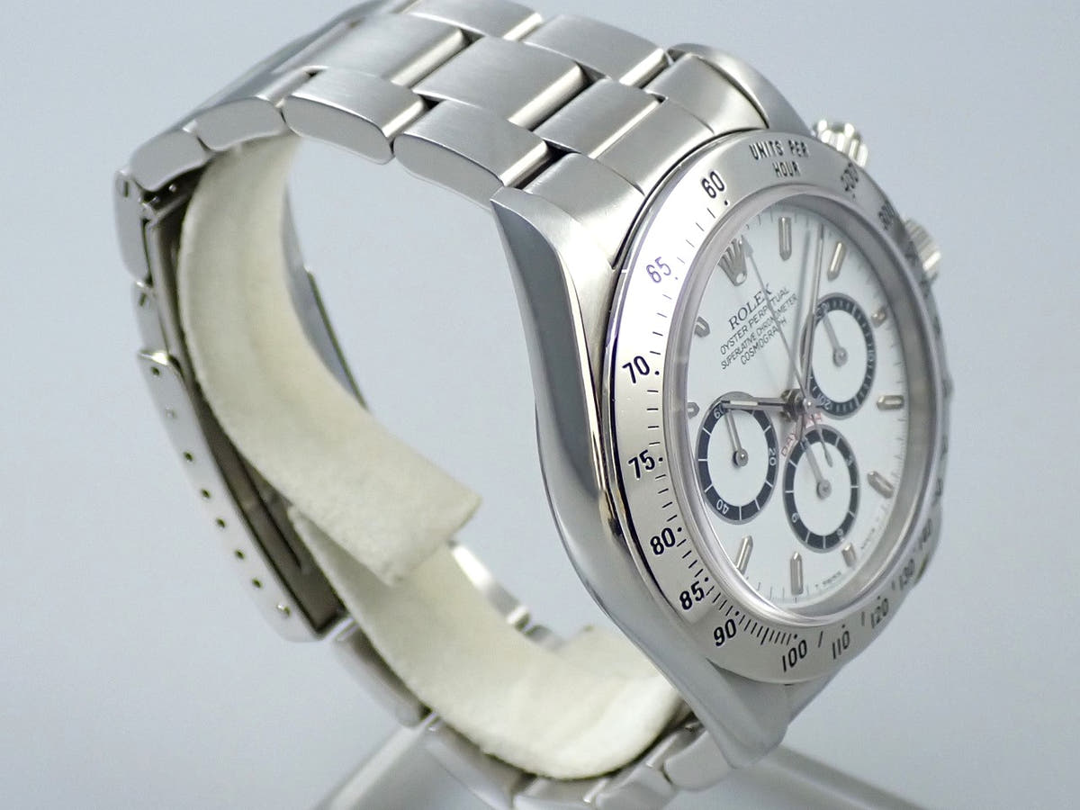 ロレックス デイトナ エルプリメロ Ref.16520 ホワイト文字盤 美中古 RF560H4Z
