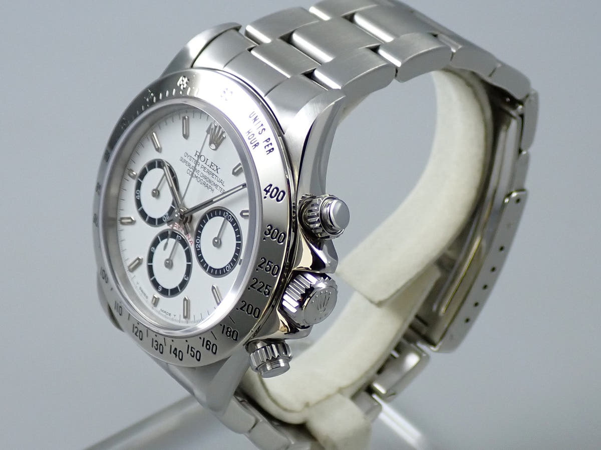 ロレックス デイトナ エルプリメロ Ref.16520 ホワイト文字盤 美中古 RF560H4Z