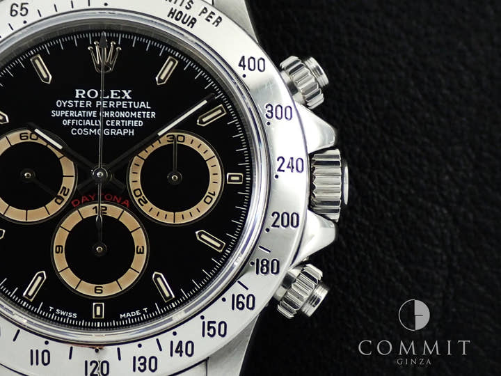 ロレックス デイトナ エルプリメロ Ref.16520 ステンレススチール ブラック文字盤