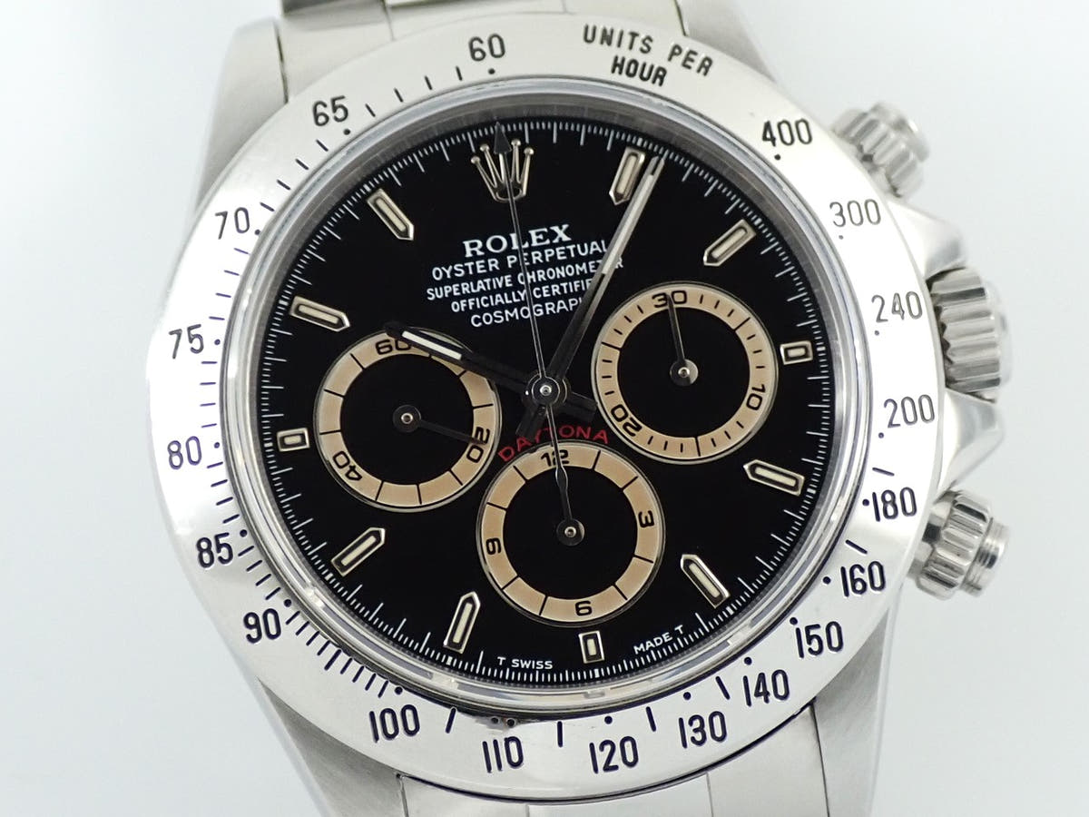 ロレックス デイトナ エルプリメロ Ref.16520 ブラック文字盤 中古 55PJKZW4