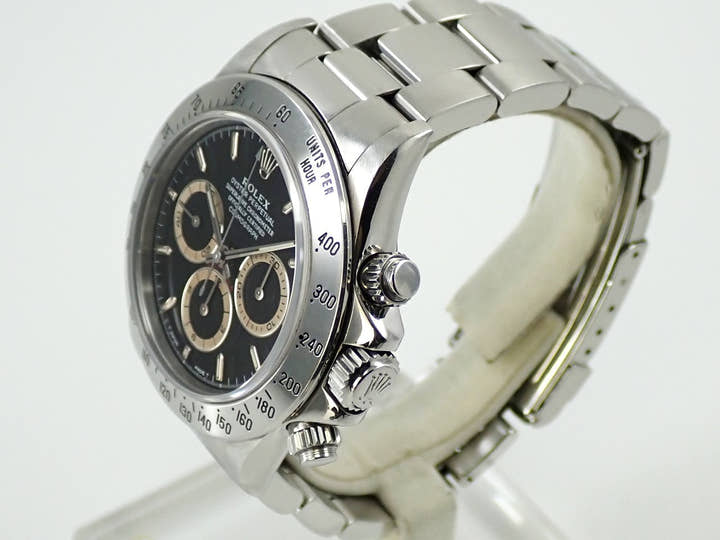 ロレックス デイトナ エルプリメロ Ref.16520 ステンレススチール ブラック文字盤