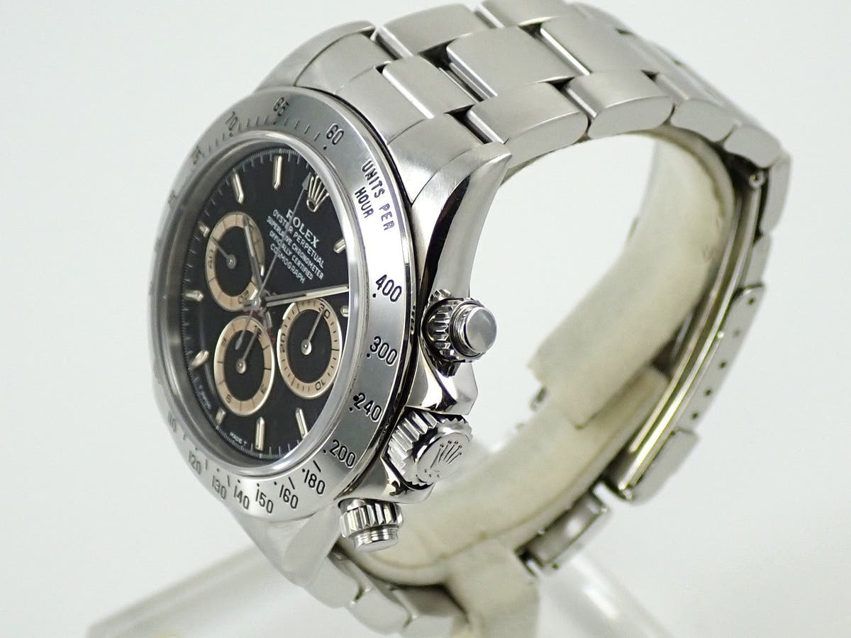 ロレックス デイトナ エルプリメロ Ref.16520 ブラック文字盤 中古 55PJKZW4