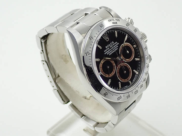 ロレックス デイトナ エルプリメロ Ref.16520 ステンレススチール ブラック文字盤