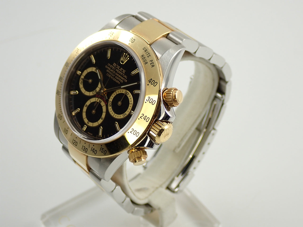 Rolex Daytona El Primero Ref.16523 SS/YG Black Dial