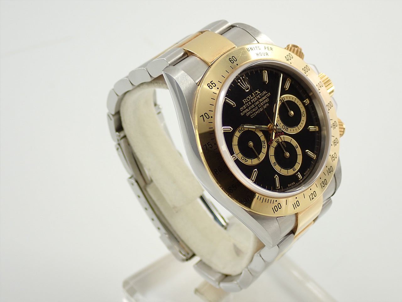 Rolex Daytona El Primero Ref.16523 SS/YG Black Dial