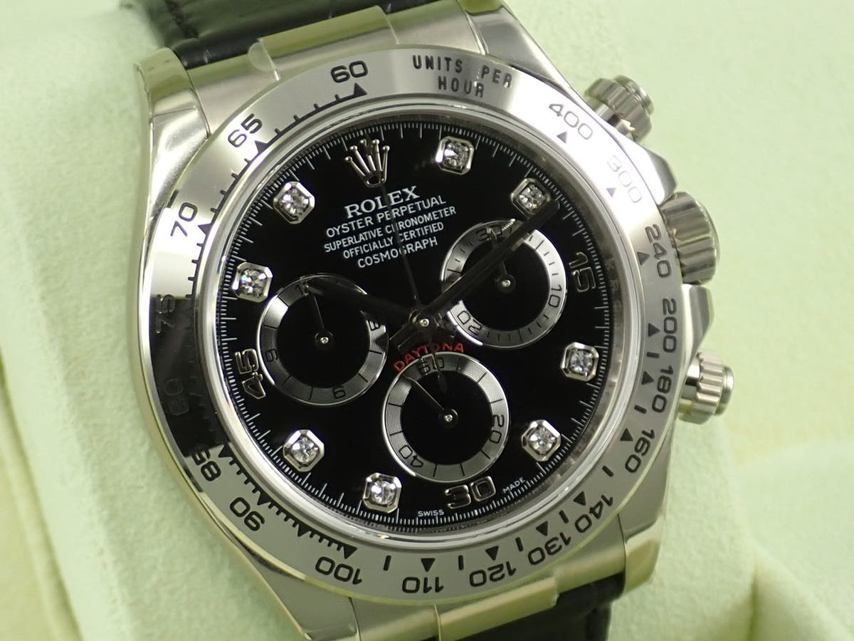 ロレックス デイトナ Ref.116519G ブラック文字盤 中古 VT5ZSJ46