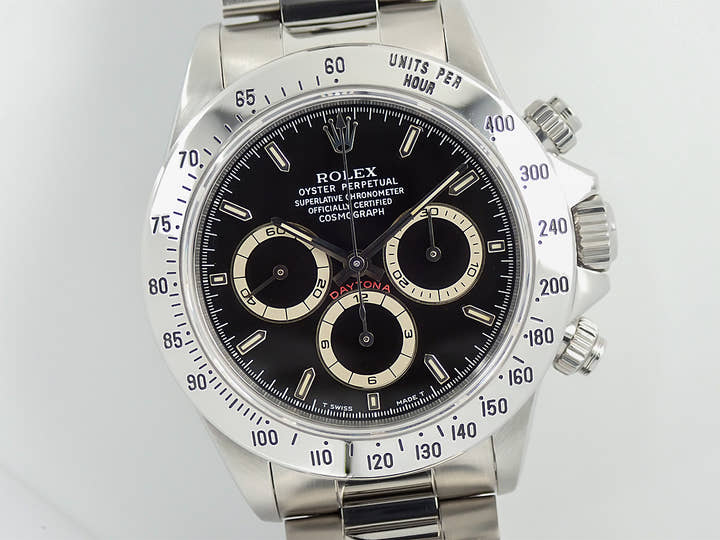 ロレックス デイトナ エルプリメロ Ref.16520 ステンレススチール ブラック文字盤