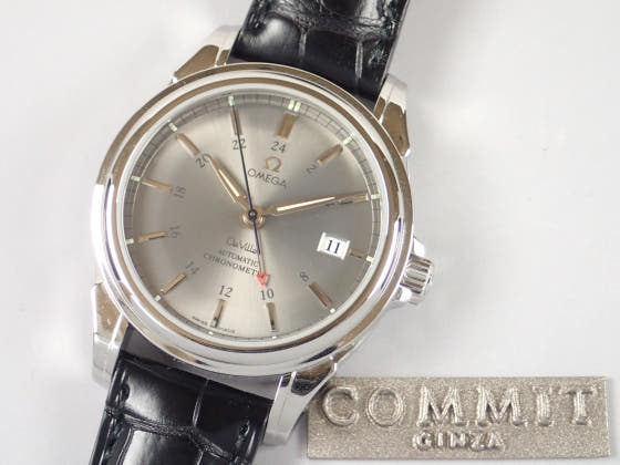 オメガ デヴィル Ref.4833.40.31 グレー文字盤 中古 de-ville-2