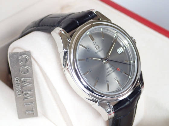 オメガ デヴィル Ref.4833.40.31 グレー文字盤 中古 de-ville-2