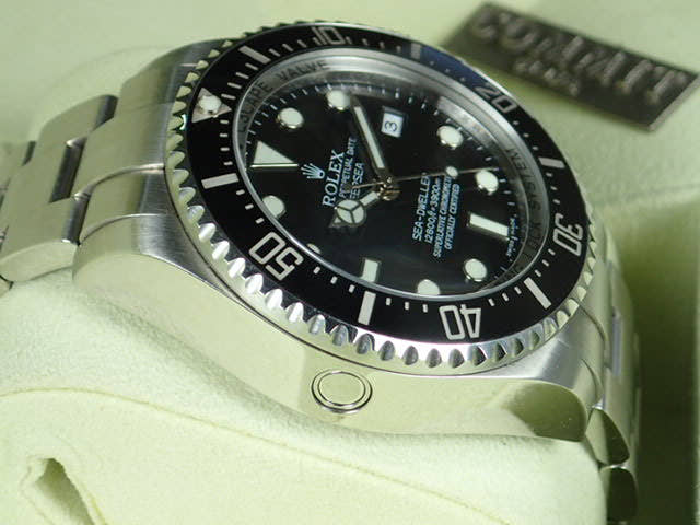ロレックス ディープシー Ref.116660 ブラック文字盤 中古 deepsea-11