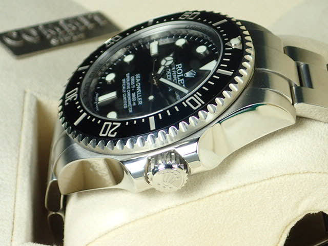ロレックス ディープシー Ref.116660 ブラック文字盤 中古 deepsea-12
