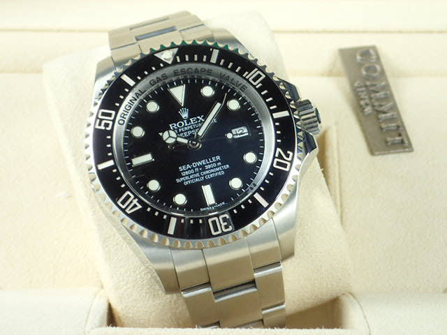 ロレックス ディープシー Ref.116660 ブラック文字盤 中古 deepsea-12