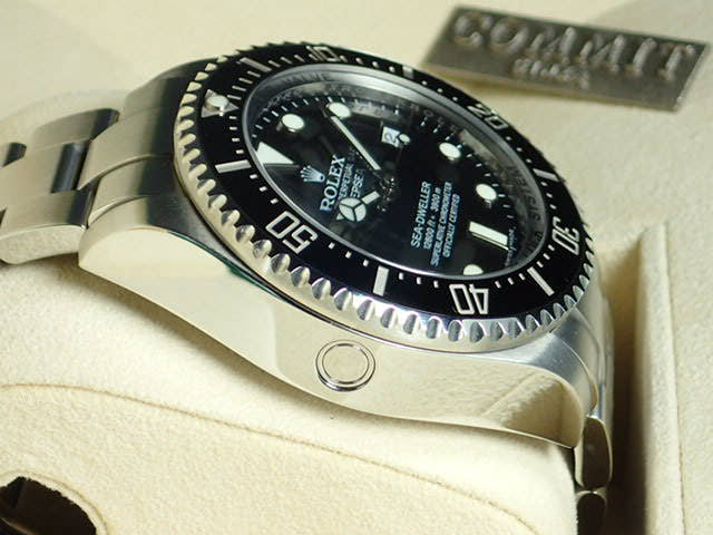 ロレックス ディープシー Ref.116660 ブラック文字盤 中古 deepsea-12