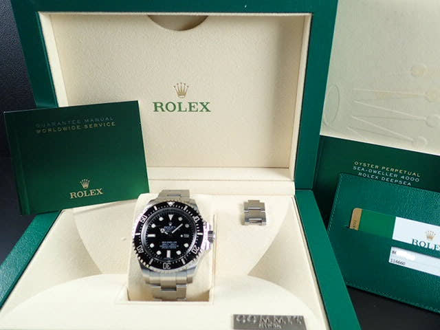 ロレックス ディープシー Ref.116660 ブラック文字盤 中古 deepsea-12