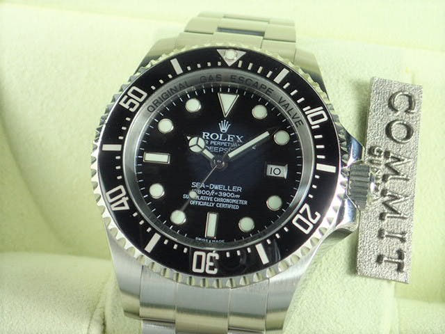 ロレックス ディープシー Ref.116660 ブラック文字盤 中古 deepsea-14