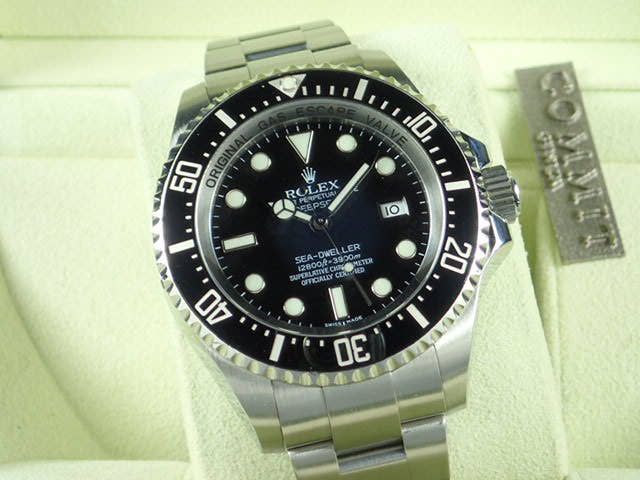 ロレックス ディープシー Ref.116660 ブラック文字盤 中古 deepsea-14