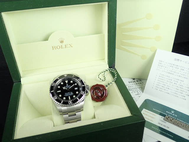 ロレックス ディープシー Ref.116660 ブラック文字盤 中古 deepsea-14