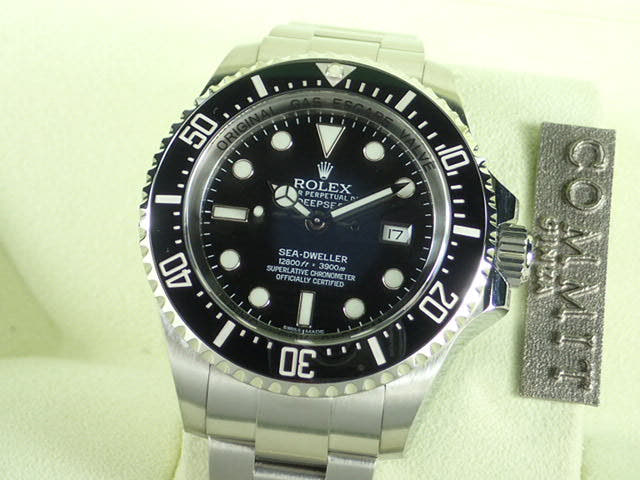 ロレックス ディープシー Ref.116660 ブラック文字盤 中古 deepsea-15