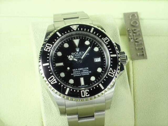 ロレックス ディープシー Ref.116660 ブラック文字盤 中古 deepsea-15