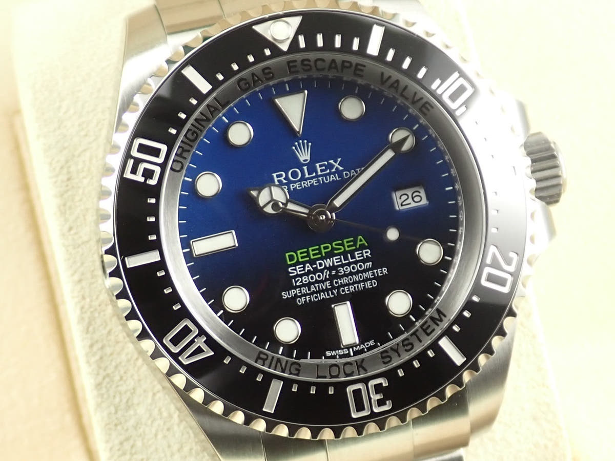 ロレックス シードゥエラー ディープシー Ref.116660 Dブルー文字盤 デッドストック 442T2678