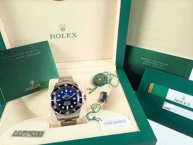 ロレックス ディープシー Ref.126660 Dブルー文字盤 中古 deepsea-20