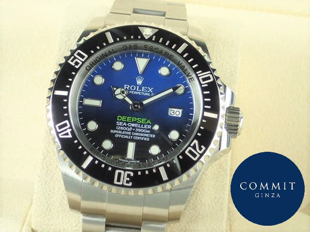 ロレックス ディープシー Ref.116660 Dブルー文字盤 中古 deepsea-21