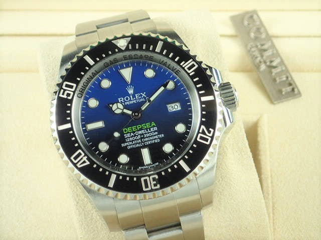 ロレックス ディープシー Ref.116660 Dブルー文字盤 中古 deepsea-21