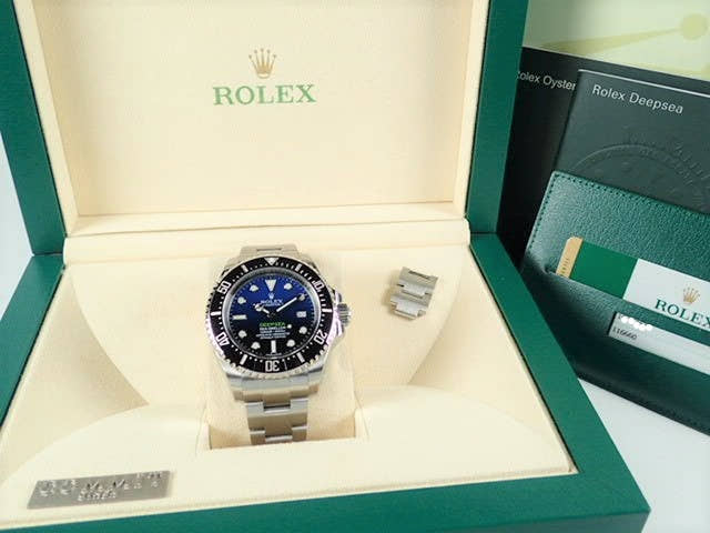 ロレックス ディープシー Ref.116660 Dブルー文字盤 中古 deepsea-21