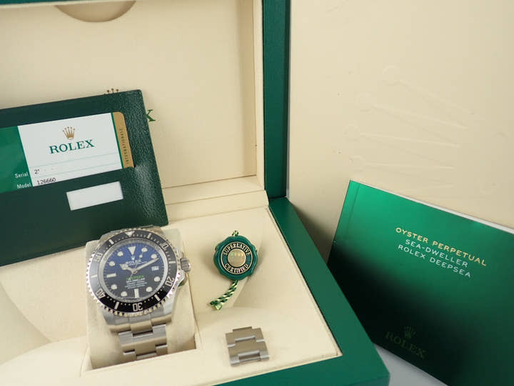 ロレックス ディープシー Ref.126660 Dブルー文字盤 中古 deepsea-22