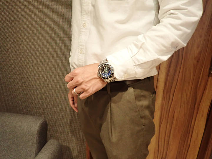 ロレックス ディープシー Ref.126660 Dブルー文字盤 中古 deepsea-22