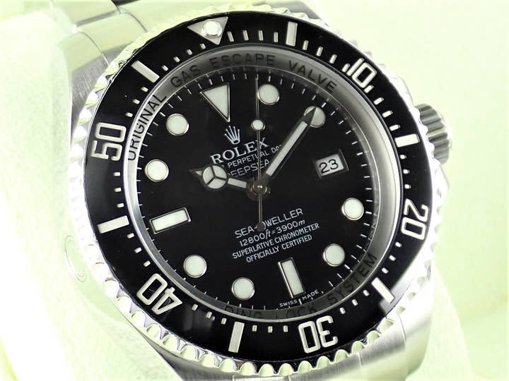 ロレックス ディープシー Ref.116660 ブラック文字盤 中古 deepsea-24