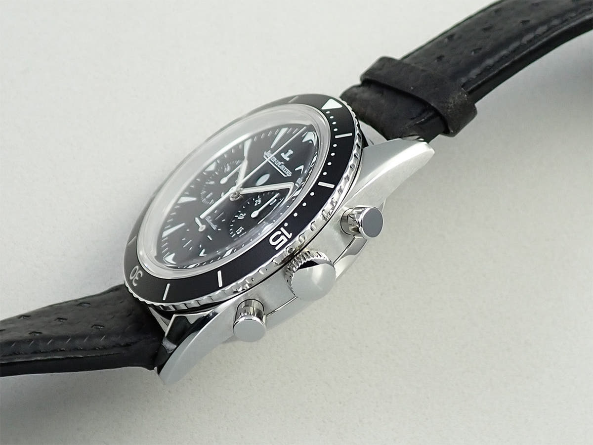 Jaeger-LeCoultre Deep Sea Chronograph Ref.Q2068570 Black Dial Good Condition 34XS3P3L