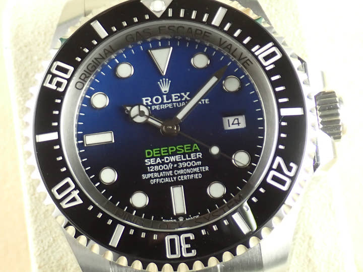 ロレックス ディープシー Ref.126660 Dブルー文字盤 未使用 deepsea-25