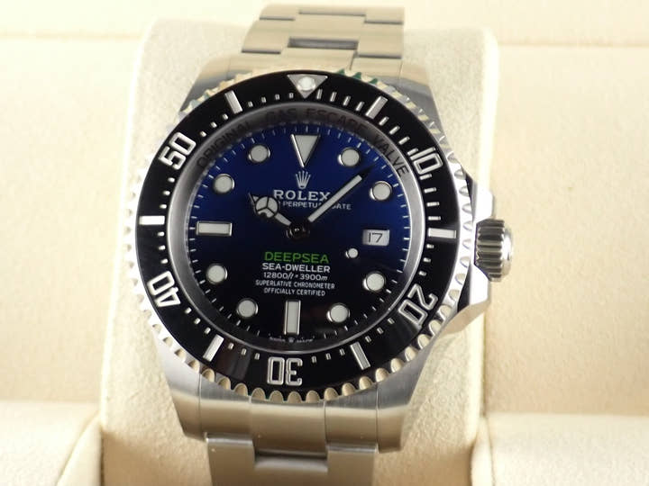ロレックス ディープシー Ref.126660 Dブルー文字盤 未使用 deepsea-28