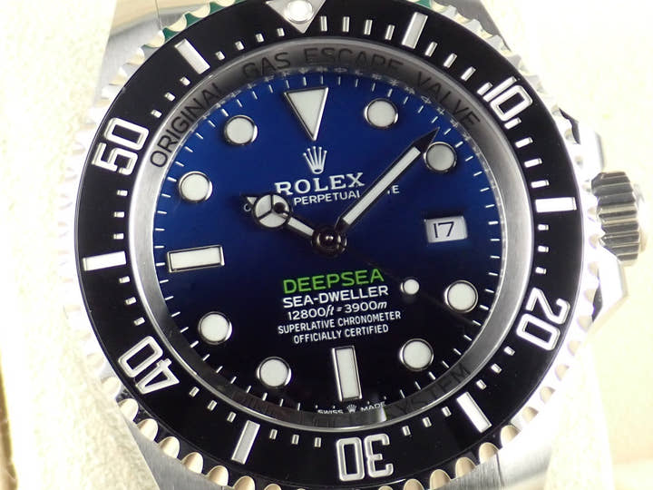ロレックス ディープシー Ref.126660 Dブルー文字盤 未使用 deepsea-28