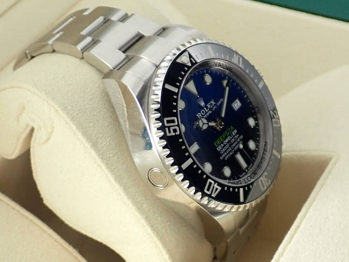 ロレックス ディープシー Ref.126660 Dブルー文字盤 未使用 deepsea-28
