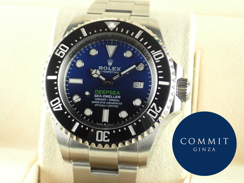 ロレックス ディープシー Ref.126660 Dブルー文字盤 中古 deepsea-30