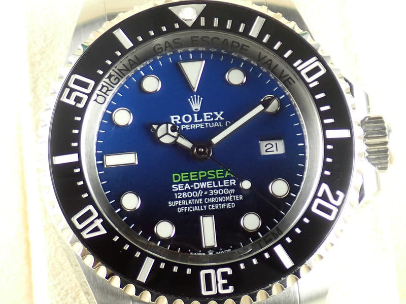 ロレックス ディープシー Ref.126660 Dブルー文字盤 中古 deepsea-30